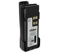 vhbw Battery compatible with Motorola DP2400e, DP2000, DP2600E, DP2600, DP2400 Radio, Walkie-Talkie (3000mAh, 7.2 V, Li-ion) + Belt Clip