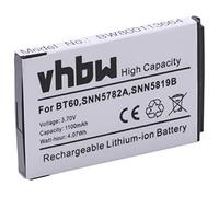 vhbw Battery compatible with Motorola FlipSide MB508, K1m, MB508, MB811, QA4, SL7550, Talkabout T72 Mobile Phone Smartphone (1100mAh, 3.7 V, Li-ion)