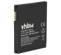 vhbw Battery compatible with Motorola Razr V3x Mobile Phone Smartphone (600mAh, 3.7V, Li-Ion)