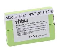 vhbw Battery compatible with NEC DX2E-DHAL-A1 Wireless Landline Phone (700 mAh, 2.4 V, NiMH)