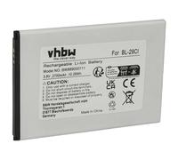 vhbw Battery compatible with Nokia C10, C20, C21 Mobile Phone Smartphone (2700 mAh, 3.8 V, Li-Ion)