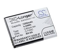 vhbw Battery compatible with Nokia 8110 4G, TA-1048, TA-1059, 2720 Flip Mobile Phone Smartphone (1200mAh, 3.7 V, Li-ion)