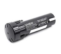 vhbw Battery compatible with Panasonic EY6220B, EY6220D, EY6220DR, EY9021, EY9021B, EY903 Electric Power Tools (1500mAh NiMH 2.4V)