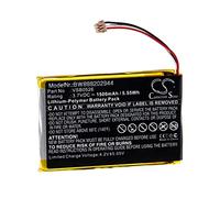vhbw Battery compatible with Panasonic HX-A500-H Mini-Cam, Wearable Camera DSLR (1500 mAh, 3.7 V, Li-polymer)