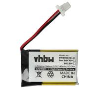 vhbw Battery compatible with Plantronics C054, C054A, C053, C053A, C565, C565 GAP Wireless Headset Headphones (140mAh, 3.7 V, Li-polymer)