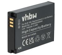 vhbw Battery compatible with Samsung EX2F, ES60, ES55, ES50, L200, L110, L100, IT100, HZ15W, HZ10W, ES63 Camera DSLR (700mAh, 3.6 V, Li-Ion)