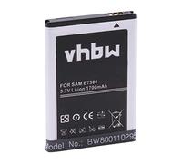 vhbw Battery compatible with Samsung GT-S5800 Galaxy 3, GT-S8530 Wave II, SCH-F859, SCH-I400 Mobile Phone Smartphone (1700mAh, 3.7V, Li-Ion)
