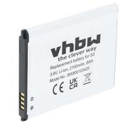 vhbw Battery compatible with Samsung SCH-R530, SC-03E, SCH-J021, Progre 4G LTE, SGH-I747, SCl21 Mobile Phone Smartphone (2100 mAh, 3.7 V, Li-Ion)