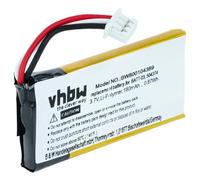vhbw Battery compatible with Sennheiser D10, DW Office, DW Office ML, DW Pro 1, DW Pro 2 Wireless Headset Headphones (180 mAh, 3.7 V, Li-Ion)