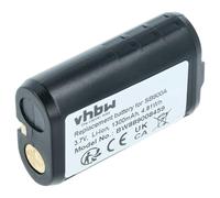 vhbw Battery compatible with Shure PSM1000, PSM300, PSM900, QLX-D, P10R, P3RA, P9RA Digital Wireless System (1300 mAh, 3.7 V, Li-Ion)