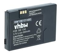 vhbw Battery compatible with Siemens MT50, C45i, C45, M50, A50 Mobile Phone Smartphone (900 mAh, 3.7 V, Li-Ion)