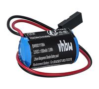 vhbw Battery compatible with Siemens Simatic S5-95U, S5-90U, S7-200 6ES7291-8BA20-OXAO, S5-100U Industrial Controller (900 mAh, 3 V, Li-MnO2)
