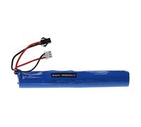 vhbw Battery compatible with SM-2P Plug for Model Making Device e.g. Racing Car, Helicopter (1300mAh, 7.4 V, Li-ion, 131 x 18.5 mm)