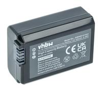 vhbw Battery compatible with Sony Alpha A6400, A6300, A7r ILCE-7K, A6000, A7R II Camera DSLR (950 mAh, 7.2 V, Li-Ion) + Info Chip