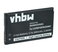 vhbw Battery compatible with T-MOBILE AFFINITY, R250, N295, ZEST II, ZEST 2 Mobile Phone Smartphone (800 mAh, 3.7 V, Li-Ion)
