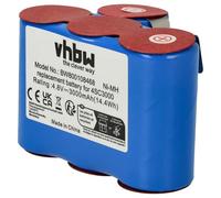 vhbw Battery compatible with Vileda AS-193E9A Home Cleaner (3000 mAh, 4.8 V, NiMH)