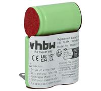 vhbw Battery compatible with Wella Xpert HS50 Tondeo ECO XP Electric Razor (1300 mAh, 1.2 V, NiMH)