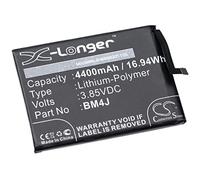 vhbw Battery compatible with Xiaomi/Redmi Note 8 Dual SIM TD-LTE, Note 8 Dual SIM Mobile Phone Smartphone (4400 mAh, 3.85 V, Li-polymer)