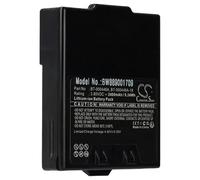 vhbw Battery compatible with Zebra WS5001-0B2J3020ENA, WS5001, WS5000, WS50, WR50 Mobile Computer PDA Scanner (2400mAh, 3.85 V, Li-ion)