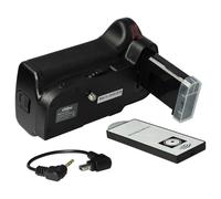 vhbw Battery Grip compatible with Nikon D5100, D5200, D5300 Digital Camera SLR DSLR, incl. Mode Dial, plastic/metal