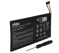 vhbw Battery Replacement for Asus C11-ME370TG, 0B200-00120100M-A1A1A-219-17QE, ME3PNJ3, C11-ME370T for Tablet (4300 mAh, 3.7 V, Li-polymer)