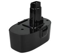 vhbw Battery Replacement for Black & Decker A9277, A9282, PS145, A9268 for Power Tools (3300 mAh, NiMH, 18 V)