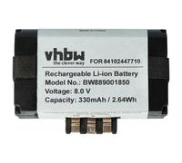 vhbw Battery Replacement for BMW 2 447 710-01, 84109361678, 9 361 678-03, 84102447710 for Telematics Control Unit (330 mAh, 8 V, Li-Ion)