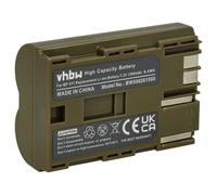 vhbw Battery Replacement for Canon BP-508, BP-535, BP-511A, BP-511, BP-522, BP-512, BP-514 for Camera DSLR (1300 mAh, 7.2 V, Li-Ion)