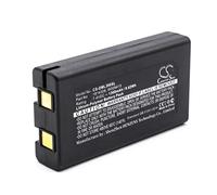 vhbw Battery Replacement for Dymo W009415, 643463, 1814308 for Printer Copier Scanner Label Maker (1300 mAh, 7.4 V, Li-polymer)