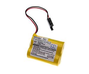 vhbw Battery Replacement for GE Fanuc BR-AGCF2W for CNC Router, CNC Controller (2200 mAh, 6 V, Li-MnO2)