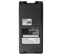 vhbw Battery Replacement for Icom BP-210N, BP-210, BP-209N, BP-209 for Radio, Walkie-Talkie (2000 mAh, 7.4 V, Li-Ion) + Belt Clip