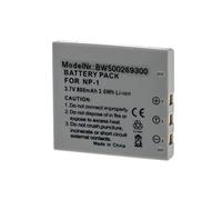 vhbw Battery Replacement for Konica Minolta NP-1 for Camera DSLR (800 mAh, 3.7 V, Li-Ion)