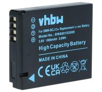 vhbw Battery Replacement for Leica BP-DC10E, BP-DC10 for Camera DSLR (1000 mAh, 3.6 V, Li-Ion) + Info Chip