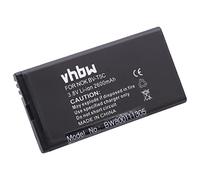 vhbw Battery Replacement for Microsoft/Nokia BV-T5C for Mobile Phone Smartphone (2600 mAh, 3.8 V, Li-Ion)