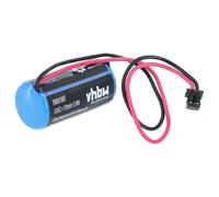 vhbw Battery Replacement for Mitsubishi Q6-BAT, BKO-C10811H03, 130376, 624-1831 for Industrial Controller (1700 mAh, 3 V, Li-MnO2)