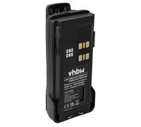 vhbw Battery Replacement for Motorola PMNN4491B, PMNN4543, PMNN4493 for Radio, Walkie-Talkie (3350 mAh, 7.4 V, Li-Ion) + Belt Clip