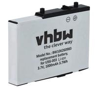 vhbw Battery Replacement for Nintendo USG-001, USG-003 for Games Console (900mAh, 3.7V, Li-Ion)
