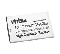vhbw Battery Replacement for Oukitel 11CP4/62/91 for Mobile Phone Smartphone (2500mAh, 3.8V, Li-Ion)