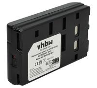 vhbw Battery Replacement for Panasonic P-V213A - P-V611A, VM-VBR1E/2E, PV-BP15 - PV-BP19 for Videocamera (2000mAh, 6 V, NiMH)