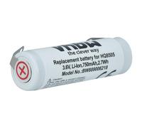 vhbw Battery Replacement for Philips UR14500Y, SE US14500V for Electric Razor (750 mAh, 3.6 V, Li-Ion)