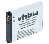 vhbw Battery Replacement for Samsung BP70a, BP-70a, SLB-70A, EA-BP70A for Camera DSLR (500 mAh, 3.6 V, Li-Ion)