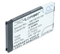 vhbw Battery Replacement for Sharp XN-1BT30, CE-BL150 for Mobile Phone Smartphone (950 mAh, 3.7 V, Li-Ion)