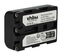 vhbw Battery Replacement for Sony NP-FM30, NP-FM50, NP-FM55H, NP-FM70, NP-FM90, NP-FM91 for Videocamera (1400 mAh, 7.4 V, Li-Ion)