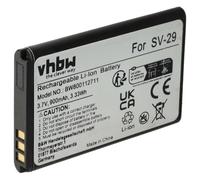 vhbw Battery Replacement for Swissvoice C0487, 20405928, SV20405855, SV-29, 043048 for Wireless Landline Phone (900mAh, 3.7 V, Li-ion)