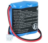 vhbw Battery Replacement for Visonic GP2CR123A, EVE2CR17450-C, 103-302915, OSA363, 103-302891 for Motion Sensor (1350 mAh, 6 V, Li-MnO2)