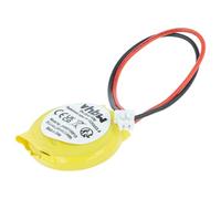 vhbw BIOS Battery compatible with Fujitsu LifeBook E6355, E4010D, E6560, E6540, E6570, E6595, E6575, E6624 Computer Notebook (200 mAh, 3 V, Li-Ion)