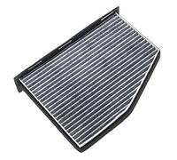 vhbw Cabin Air Filter compatible with Skoda Octavia II 1.2 TSI - Passenger Car - With Activated Carbon