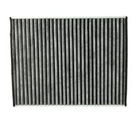 vhbw Cabin Air Filter Replacement for Ford AV6N19G244AA, AV6N19G244AAHF, 1709013, 1776360, 2504776 for Car - Activated Carbon