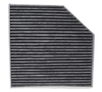 vhbw Cabin Air Filter Replacement for WE Parts 17520K for Car - Activated Carbon