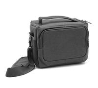 vhbw Camera Case Bag canvas/soft inner lining grey/black for Olympus E-5